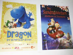 Poster Dragon Sandmännchen
