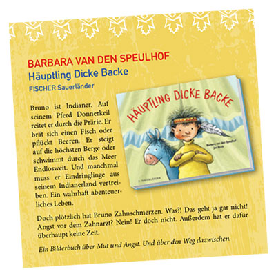 Barbara van den Speulhof Häuptling Dicke Backe